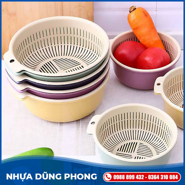 Gia công rổ, rá nhựa